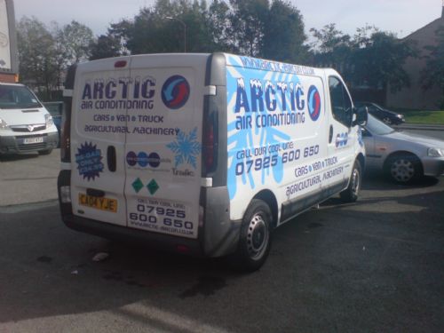 Arctic aircon. - Sign Makers Rochdale