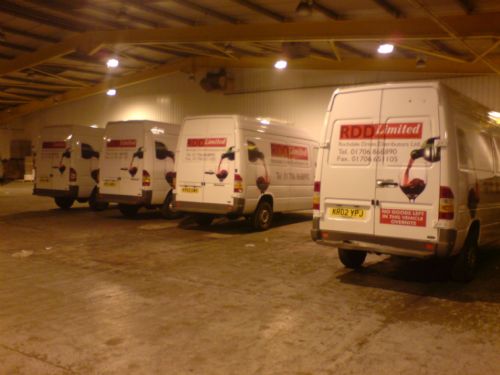 Use of digital prints to create a eye-catching vehicle. - Sign Makers Rochdale