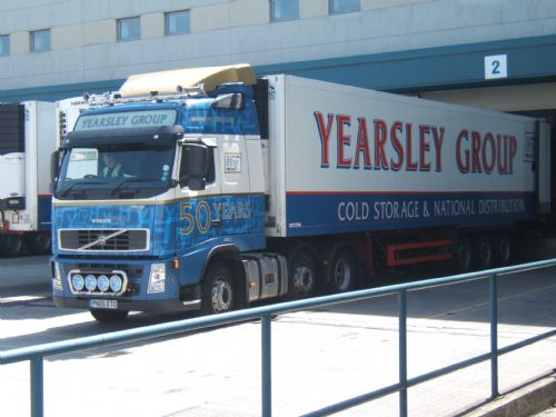 a  44' Trailer paired with a one off anniversary tractor unit - Sign Makers Rochdale