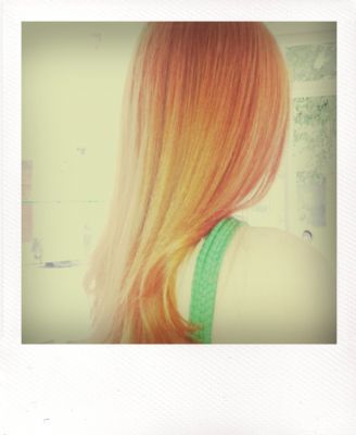 Titian tint and smooth blow dry - Hairdressers London