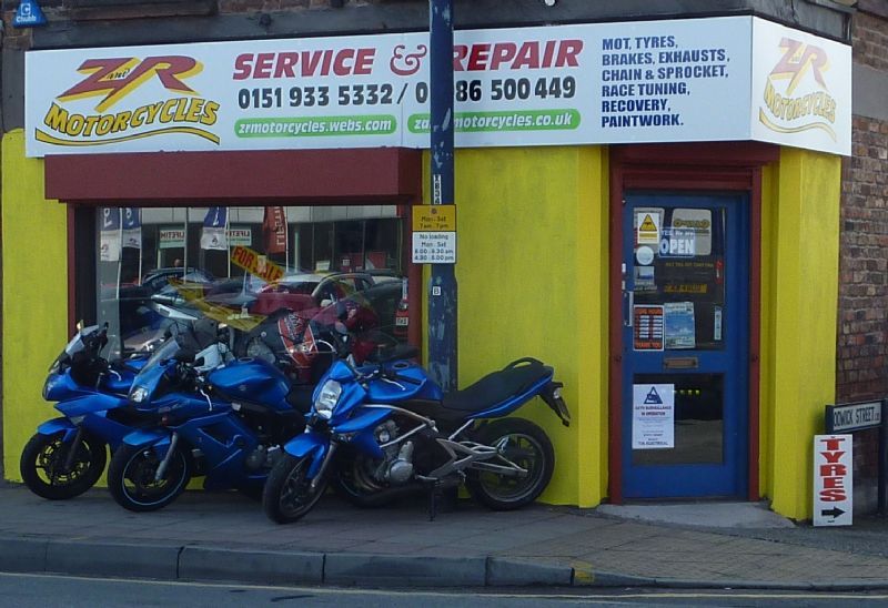 Z and R Motorcycles Motorbike Repair Company in Liverpool (UK)