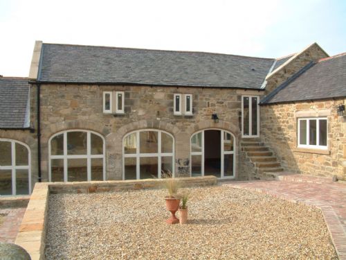 Barn conversion work.
