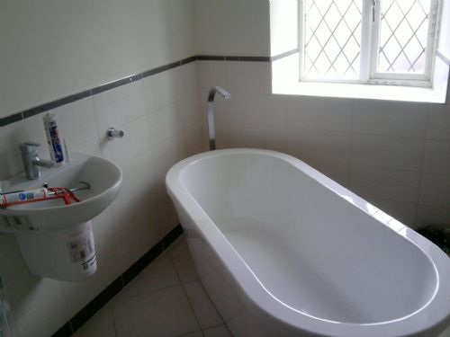 2nd fix bathroom.