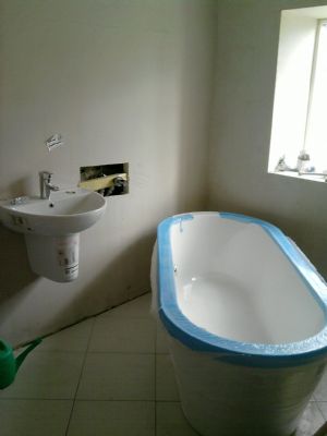 1st fix bathroom.