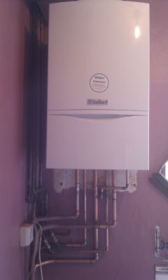 Boiler install.