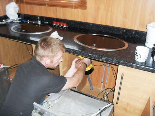Lpg installation in luxury motor home/horse box.