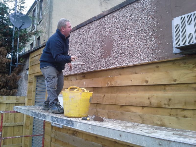 Roughcast Repairs