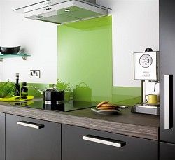 Lime Green Splashback