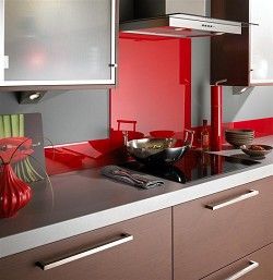Lipstik Red Splashback