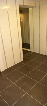 Porcelain floor