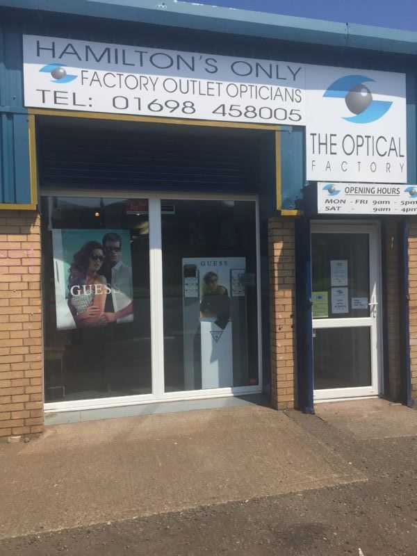 The Optical Factory Optician in East Kilbride, Glasgow (UK)