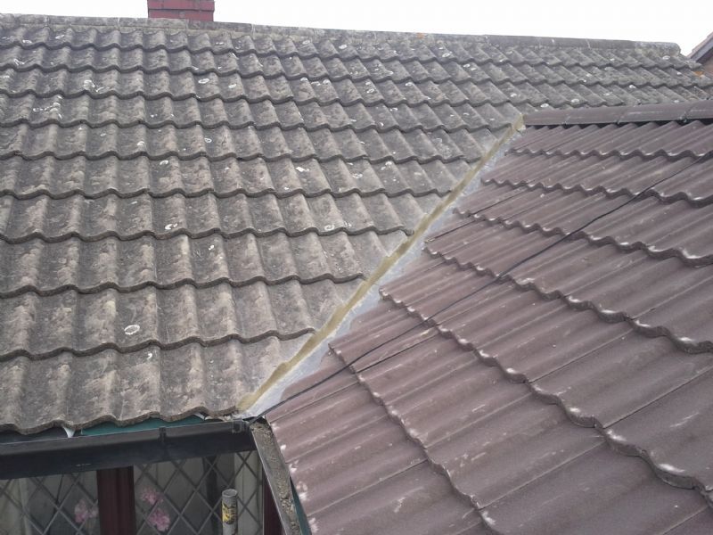 Partial Re roofing
