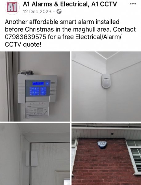 Recent electrical work.