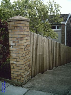 Professional brickwork and fencing
