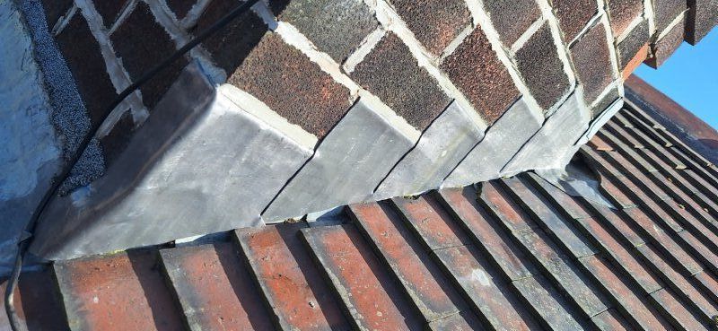Extended Step Flashing now covering Soakers.