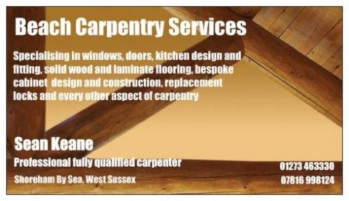 Beach Carpentry Services, Shoreham-by-sea | 3 reviews 