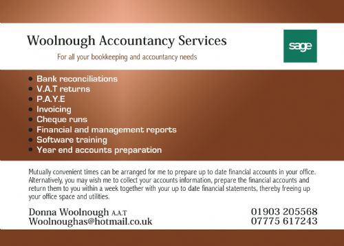 bookkeeping services flyer