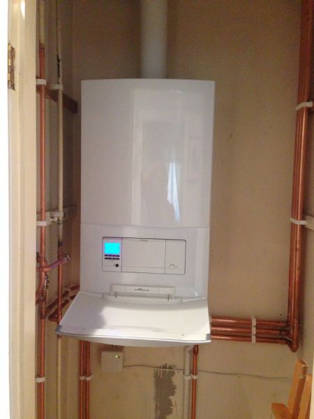 Boiler install.