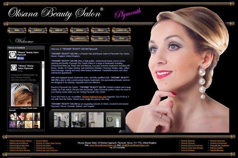 Oksana Beauty Salon Hair and Beauty Salon in Plymouth (UK)