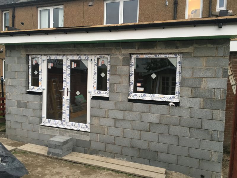 Pre-harling extension,dunfermline 2016.