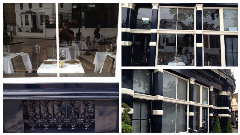Exterior painting / Knightsbridge.