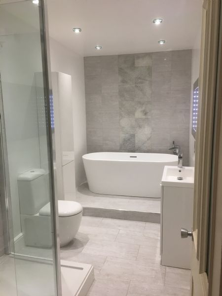 Modern bathroom