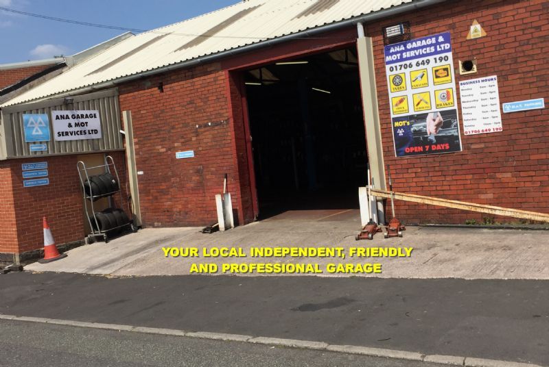 ANA Garage & MOT Services Ltd, Rochdale 1 review MOT Test Centre