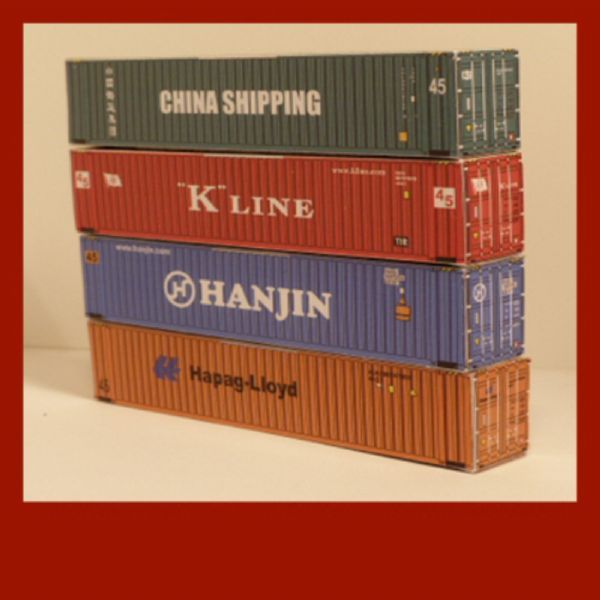 Card Kit Shipping Containers Scotland U.K, Alva | Model Shop - FreeIndex