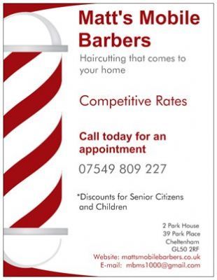 Matt's Mobile Barbers Cheltenham, Cheltenham  1 review 