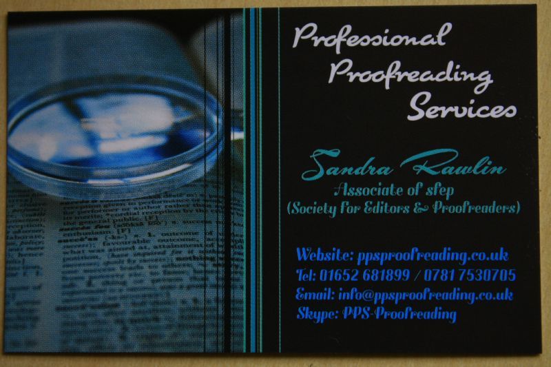 Proofreading and editing services image
