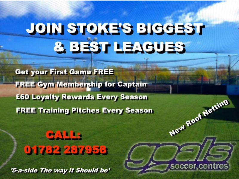Goals Soccer Centre, Stokeontrent Party Entertainment and Supplies