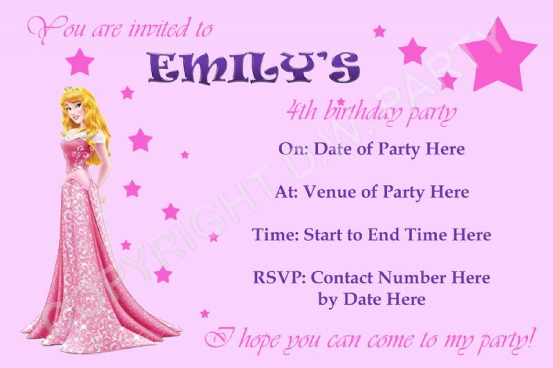 d w party designs