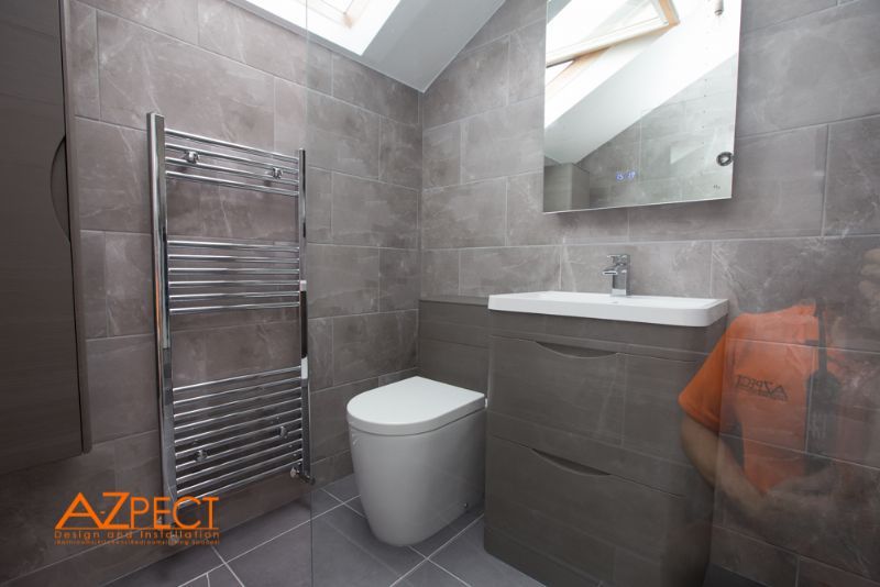 Bathroom Installed by our fitters in Withington