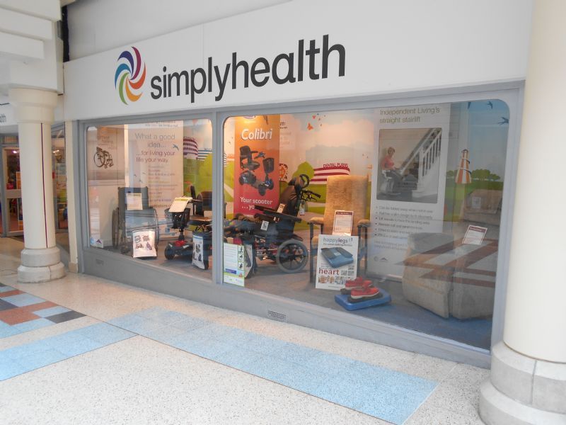 Simplyhealth Independent Living Mobility Shop in Andover (UK)