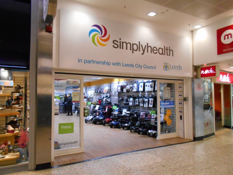 Simplyhealth Independent Living Mobility Shop in Andover (UK)