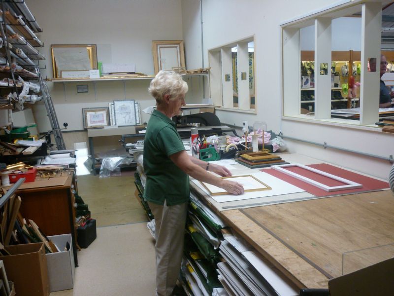 The Picture Framing Studio at Milton Ernest Garden Centre, Bedford