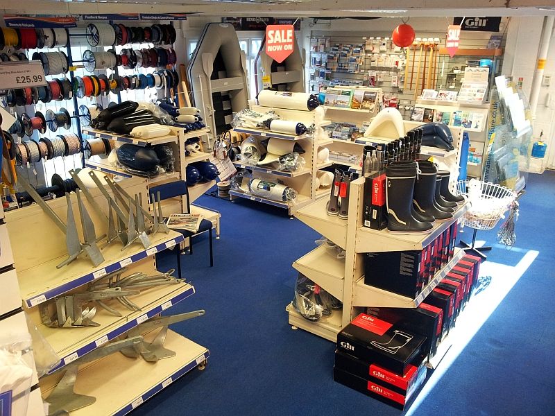 Bayside Marine Boat Chandlery in Brixham (UK)