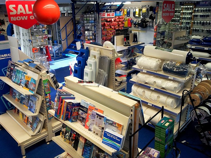 Bayside Marine Boat Chandlery in Brixham (UK)