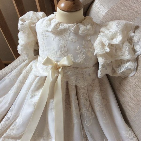 luxury christening gown