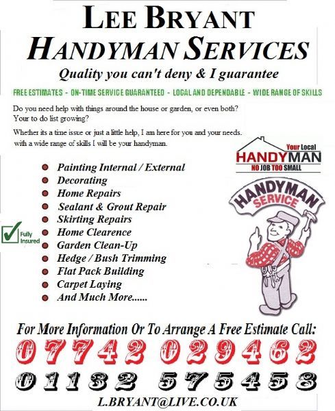 job leaflets