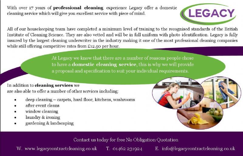cleaning services leaflets