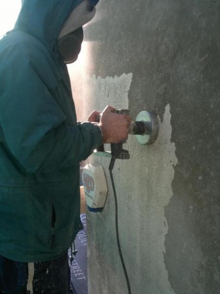 Coatings and texture stripping, prior to restoration
