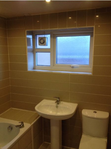 double glazed window with extractor fan