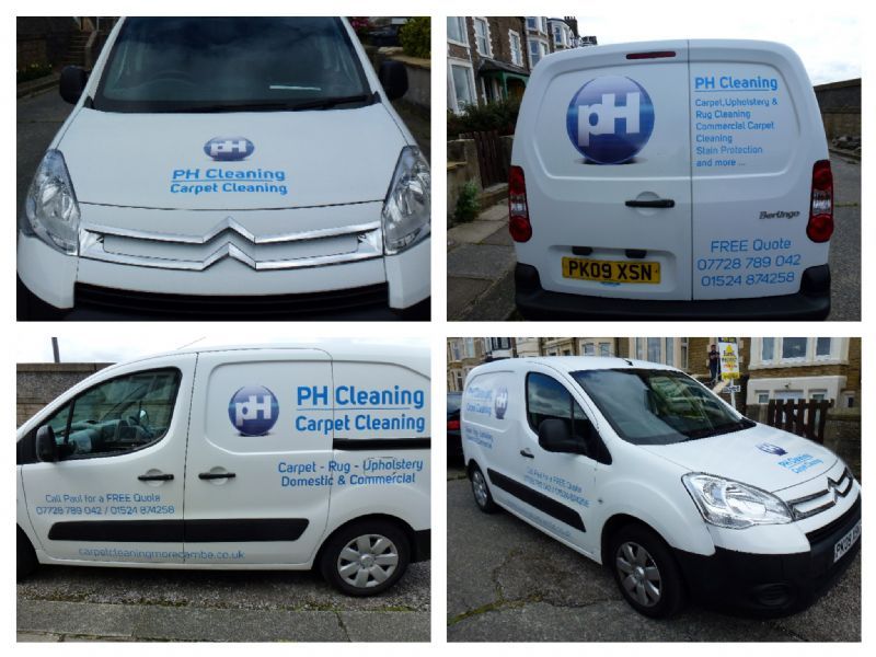 Carpet Cleaning Van Logos Acai Sofa