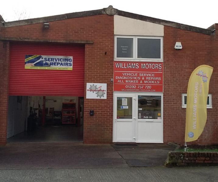 Williams Motors Limited Car Repair in Marsh Barton Trading Estate
