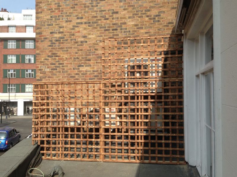 Boxing for air con units.