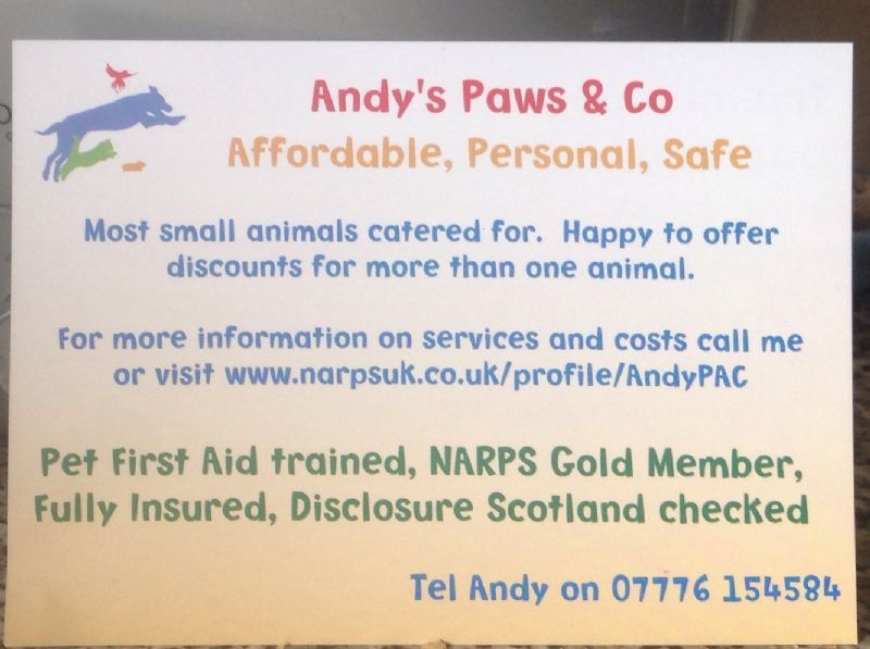 Andy's Paws & Co, Airdrie Pet Sitter FreeIndex