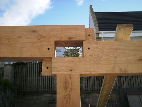 Alba Green Oak Frames, Dalkeith | Timber Frame Contractor 
