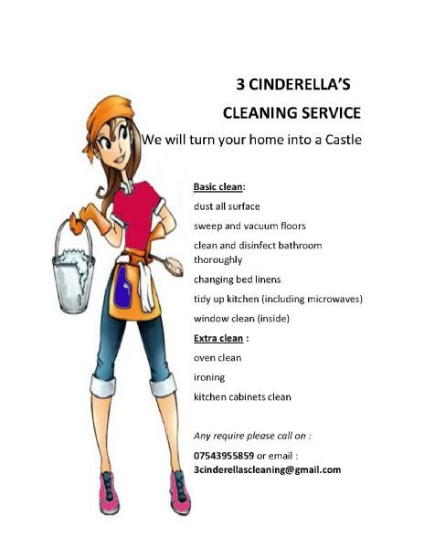 3 cinderellas cleaning service coventry domestic cleaning cinderella cleaning