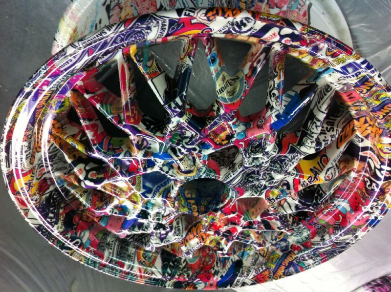 Hydro Dipped Motorcycle Wheels Hydro Dipped Motorcycle Wheels